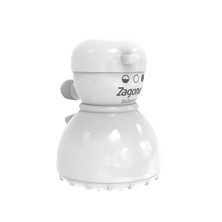 Ducha 3T Ballerina Branca 5400W 127V - ZAGONEL