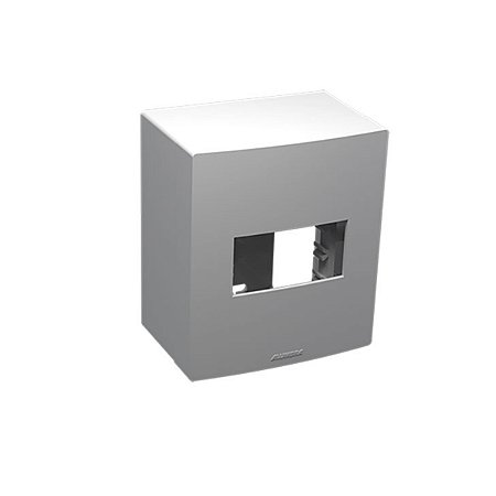 Conjunto Sobrepor 1 Módulo Branca Inova Pro Fácil - ALUMBRA