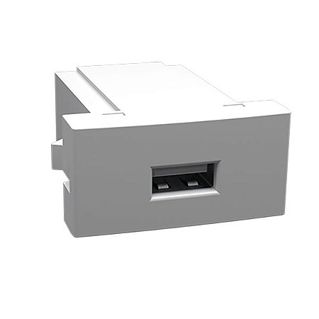 Módulo Tomada USB 2A BIV Branco Módulo Pro - ALUMBRA