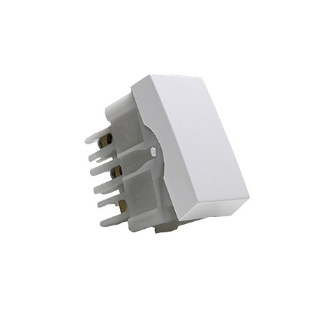 Módulo Interruptor Intermediário 10A 250V Branco Módulo Pro - ALUMBRA