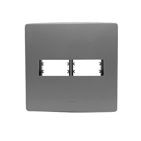 Placa 4X4 2 Módulos Separados C/ Suporte Concreto Siena Matte - ALUMBRA