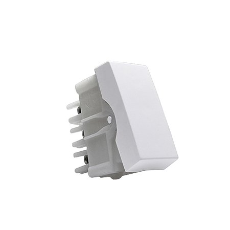 Módulo Interruptor Paralelo 10A 250V Branco Siena Matte - ALUMBRA