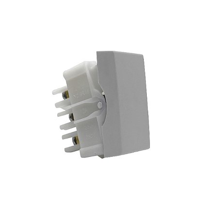 Módulo Interruptor Simples 10A 250V Concreto Siena Matte  - ALUMBRA