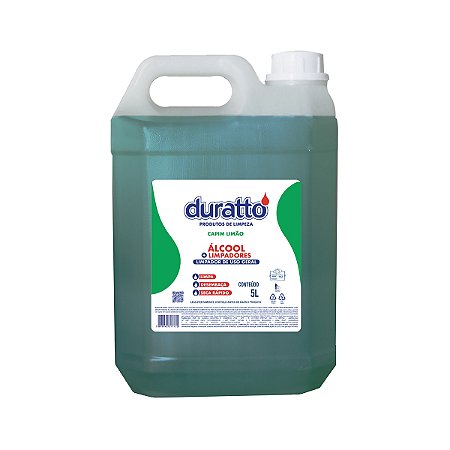 Álcool de Limpeza Capim Limão 5L - DURATTO
