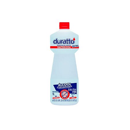 Álcool Bactericida Neutro 1L - DURATTO