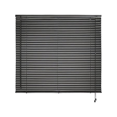 Cortina Persiana Horizontal 160x130cm Preta (PR2906-8) - ATLAS