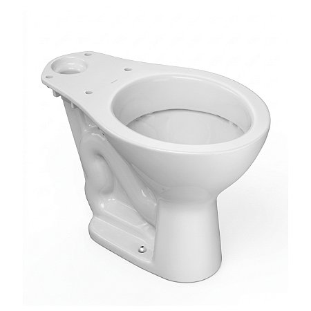 Bacia Acoplar Oval Diva Branco - ONIX