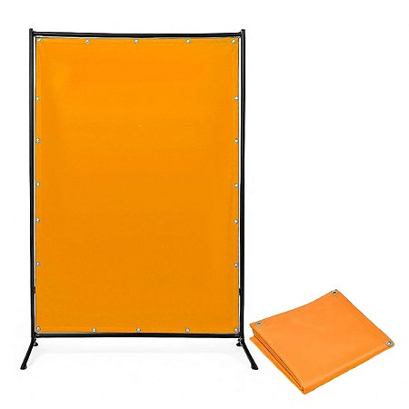Cortina de Solda Laranja 1,78X1,22M - CIKALA