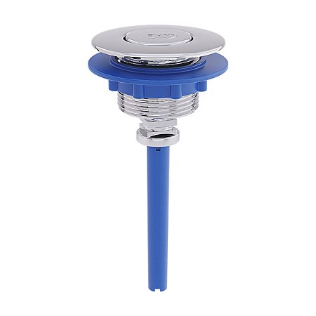 Botão Acionador Superior Universal ABS Cromado - BLUKIT