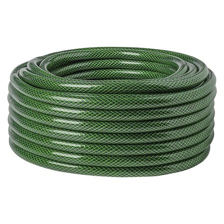 Mangueira Jardim Trançada Flexível Verde e Branca 1/2" X 2,5mm 20M - TAFORT