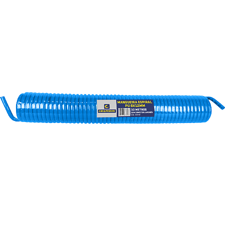 Mangueira Espiral PU 8X12mm 10MT S/ Conector - CHIAPERINI