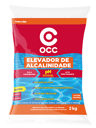 Elevador de Alcalinidade Ph Certo Granulado 2Kg - OCC
