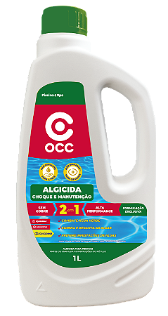 Algicida 2X1 (Choque / Manutenção) 1L - OCC