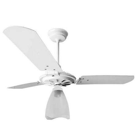 Ventilador Teto Yris Branco/Pá Branca 220V - VENTEX