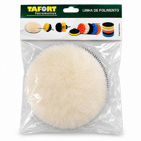 Boina de Lã Natural C/ Velcro 5" - TAFORT
