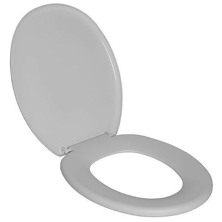 Assento Sanitário Oval Branco - PLASTUBOS