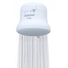 Ducha IDEALE PLUS 4 Temperatura 5500W 127V Branco - ZAGONEL