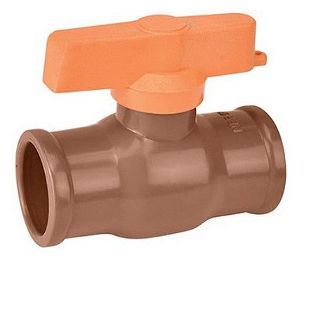 Registro Monobloco Soldável 50MM Pct C/ 5 - PLASTUBOS