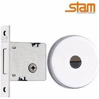 Fechadura Tetra 1004 Roseta Inox - STAM