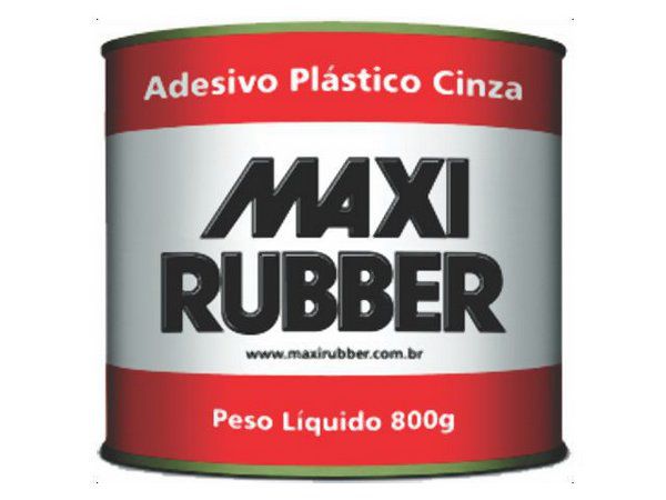 Massa Plastica Cinza 800gr - MAXI RUBBER