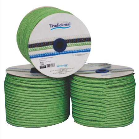 Corda Pet 12MM Verde Carretel C/105MT - RIOMAR