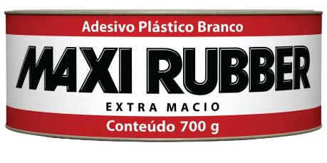 Adesivo Plastico Branco 700g - MAXI RUBBER