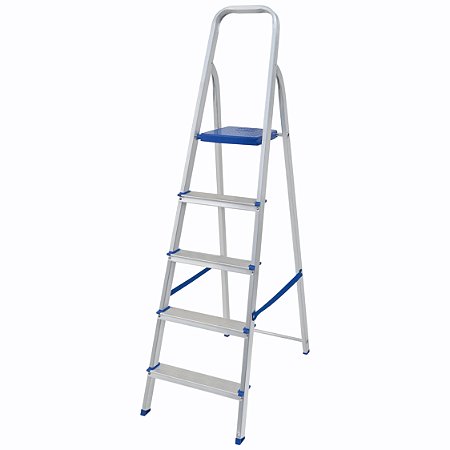 Escada Residencial Alumínio 5 Degraus - MOR