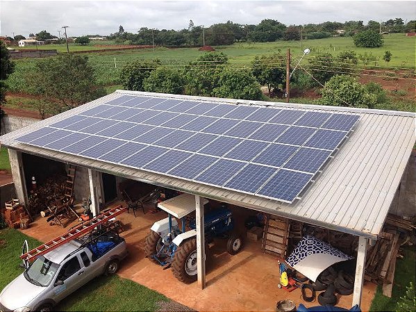640 kWh/mês /// Kit Gerador FV Telhado 5,28 kWp – Completo 220V Wifi
