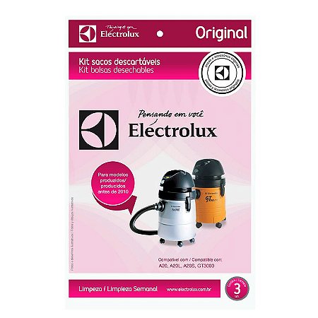 SACO DESCARTÁVEL A20 ANTIGO DT30AEBR004
