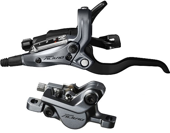 Freio Shimano Alivio M4050 Com Trocador Integrado 3x9v 27v