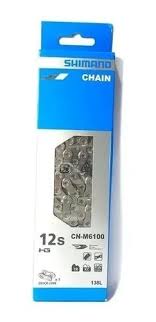 Corrente Shimano Deore CN-M6100-138-L 12/Velocidades  C/Quick-Link