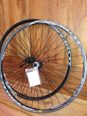 Jogo de Rodas Extreme Pro. Aro 29 Vzan preto 32 furos para eixo