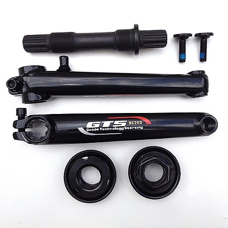 Pedivela BMX GTS 3/Peças C/Movimento Central de Esfera Preto BC-200