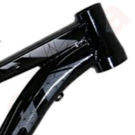 Quadro Mtb First Lunix  New Alume 29 x 19 Preto  Brilhante C/Prata