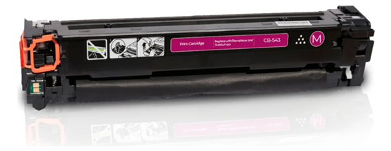 CARTUCHO DE TONER HP CB543A / CE323 / CF213 MAGENTA 1.8K
