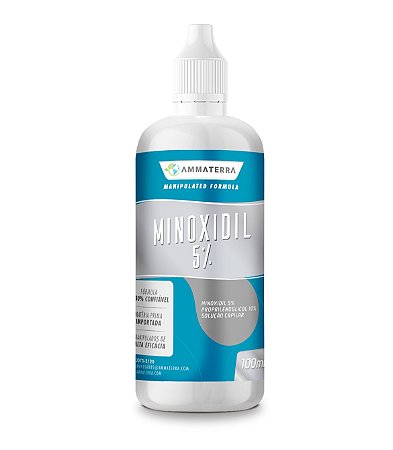 Minoxidil 5% 100ml  (Interrompe com eficácia a queda de cabelo; Estimula os folículos capilares enfraquecidos; Promove o crescimento capilar renovado; 3 meses de uso proporciona resultados incríveis)