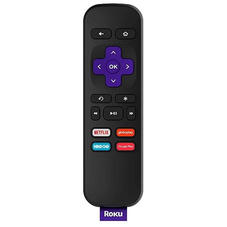 Controle Remoto para Roku Express 3930MX / 3930R / 3910X / 3930BR /3940MX / 3920R / 3941X / 3930X