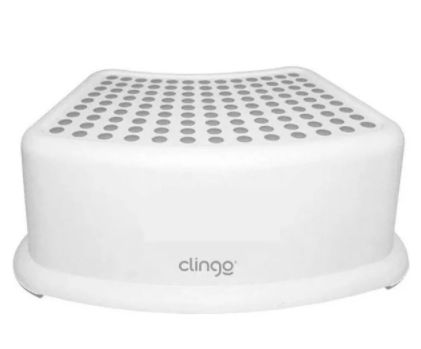 Degrau Infantil Step Dots Cinza - Clingo