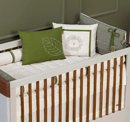 Kit Berço Lion com Bordado - 10 peças