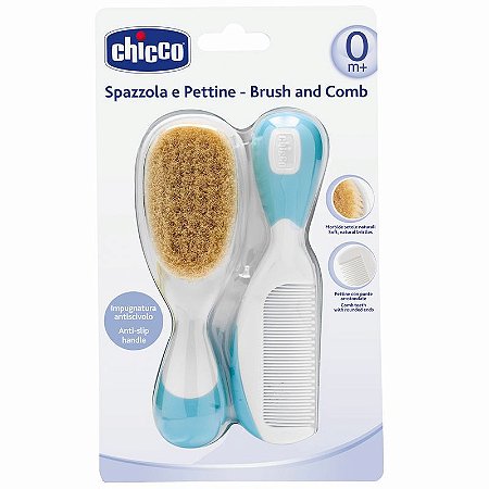 Acessório de Higiene ESCOVA E PENTE  Azul - Chicco