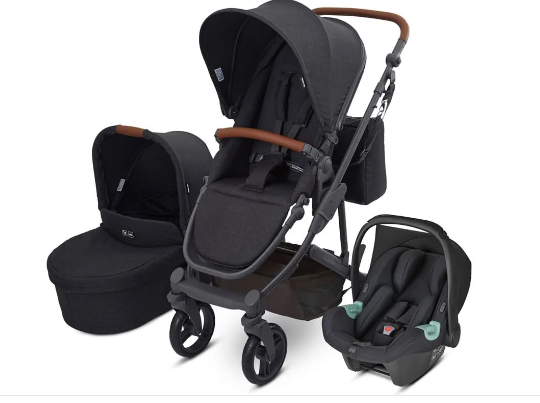 Kit Passeio Carrinho de Bebê, Bebê Conforto e Moisés COMO4 INK - ABC Design