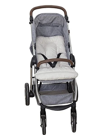 Colchonete Anatômico Linho Slim Bege Mescla