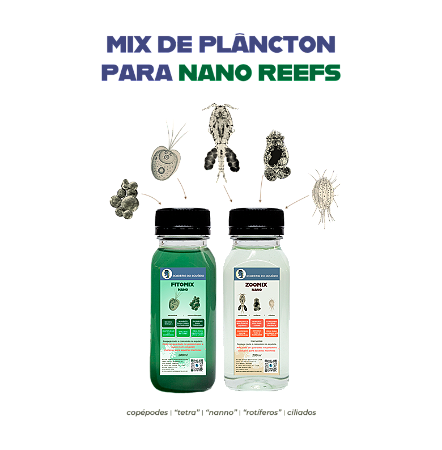 Mix de Plâncton VIVO para Nano Reefs (até 50 litros)