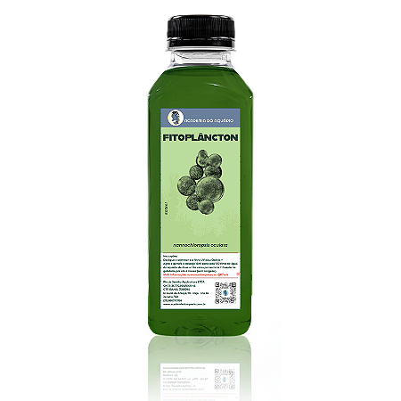 Fitoplâncton Vivo 500ml - Concentrado