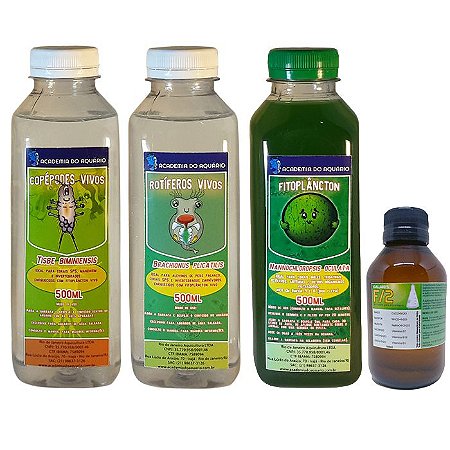 KIT - CULTIVO CASEIRO DE PLÂNCTON