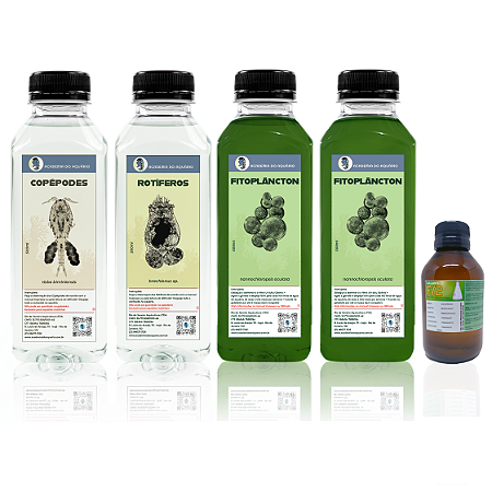 KIT - CULTIVO CASEIRO DE PLÂNCTON