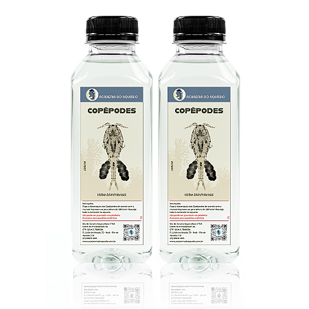 2x Copépodes Tisbe Vivos