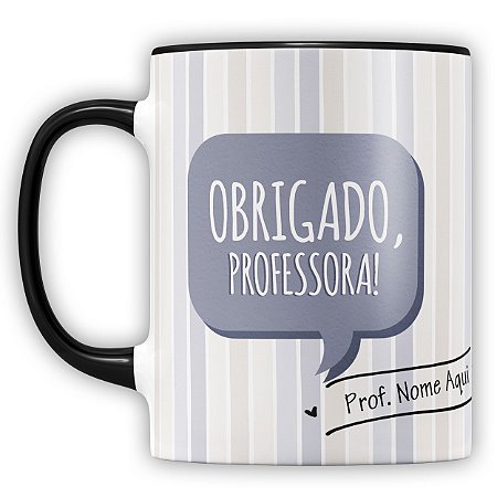 Caneca Personalizada Professor (com Nome) (mod.1)