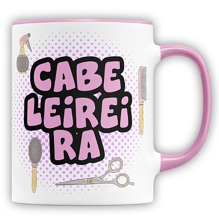 Caneca Personalizada Profissão Cabeleireira (Com Nome)