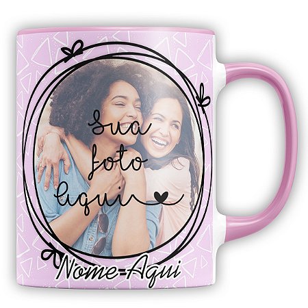 Caneca Personalizada Amizade (Foto e Nome) (mod.1)